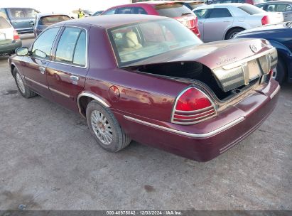 2008 MERCURY GRAND MARQUIS LS Maroon  Flexible Fuel 2MEFM75V88X622899 photo #4