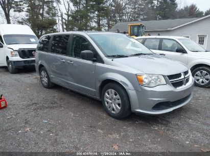 2018 DODGE GRAND CARAVAN SE Silver  Flexible Fuel 2C4RDGBG2JR150729 photo #1