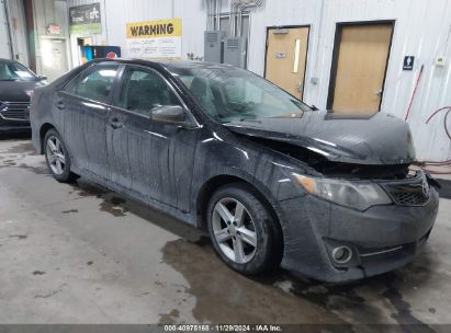 2012 TOYOTA CAMRY SE Black  Gasoline 4T1BF1FK1CU113907 photo #1