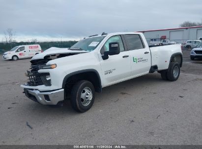 2024 CHEVROLET SILVERADO 3500HD 4WD  LONG BED WORK TRUCK White  Diesel 1GC4YSEY1RF211934 photo #3