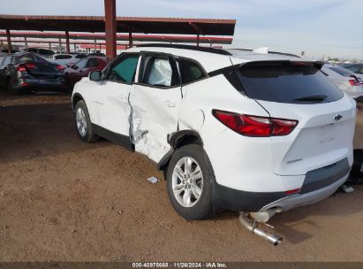 2021 CHEVROLET BLAZER FWD 2LT White  Gasoline 3GNKBCR41MS567415 photo #4