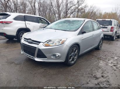 2014 FORD FOCUS SE Silver  Gasoline 1FADP3K26EL168928 photo #3