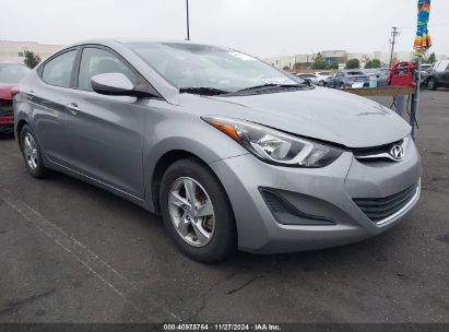 2014 HYUNDAI ELANTRA SE Silver  Gasoline KMHDH4AE2EU136797 photo #1