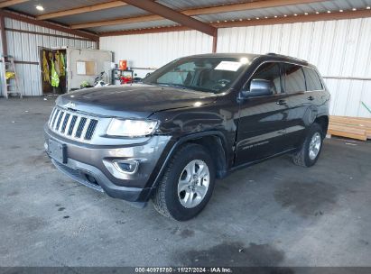 2014 JEEP GRAND CHEROKEE LAREDO Gray  Flexible Fuel 1C4RJFAG6EC356218 photo #3