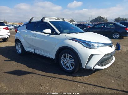 2020 TOYOTA C-HR LE White  Gasoline JTNKHMBX6L1076433 photo #1