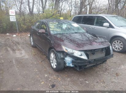 2013 KIA OPTIMA LX Maroon  Gasoline 5XXGM4A70DG229336 photo #1