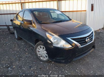 2018 NISSAN VERSA 1.6 S+ Black  gas 3N1CN7AP5JL834582 photo #1