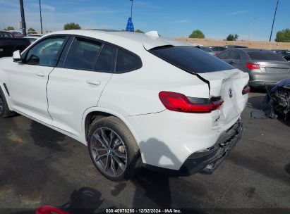 2020 BMW X4 XDRIVE30I White  Gasoline 5UX2V1C07LLE67612 photo #4