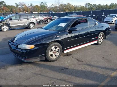 2002 CHEVROLET MONTE CARLO SS Black  Gasoline 2G1WX15K029186310 photo #3