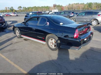 2002 CHEVROLET MONTE CARLO SS Black  Gasoline 2G1WX15K029186310 photo #4