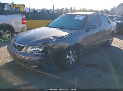 1998 MAZDA 626 DX/LX Gray  Gasoline 1YVGF22CXW5740919 photo #3