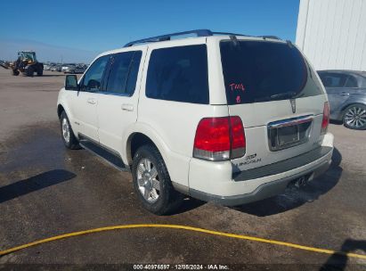 2004 LINCOLN AVIATOR White  Gasoline 5LMEU88H44ZJ20946 photo #4