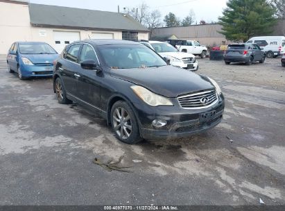 2012 INFINITI EX35 JOURNEY Black  Gasoline JN1AJ0HR3CM451332 photo #1