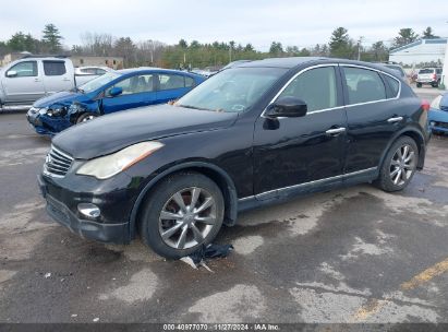 2012 INFINITI EX35 JOURNEY Black  Gasoline JN1AJ0HR3CM451332 photo #3