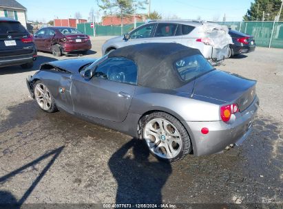 2004 BMW Z4 3.0I Gray  Gasoline 4USBT53554LT25293 photo #4