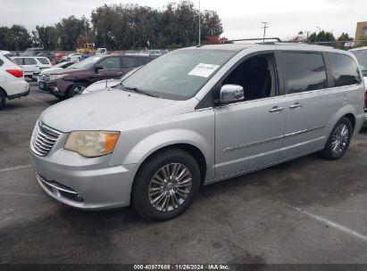 2011 CHRYSLER TOWN & COUNTRY LIMITED Gray  Flexible Fuel 2A4RR6DG1BR698371 photo #3