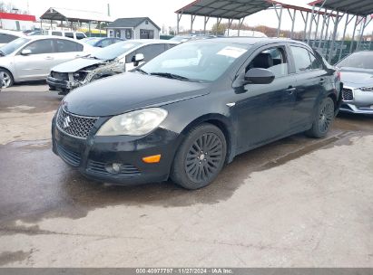 2012 SUZUKI KIZASHI SE Black  Gasoline JS2RF9A35C6100427 photo #3