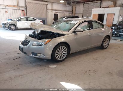 2011 BUICK REGAL CXL RUSSELSHEIM Silver  Gasoline W04GN5EC2B1010861 photo #3