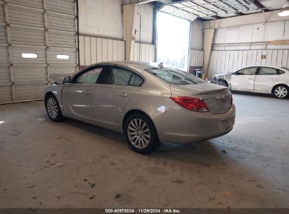 2011 BUICK REGAL CXL RUSSELSHEIM Silver  Gasoline W04GN5EC2B1010861 photo #4