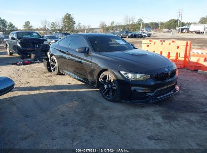 2018 BMW M4 Black  Gasoline WBS4Y9C59JAC88100 photo #1