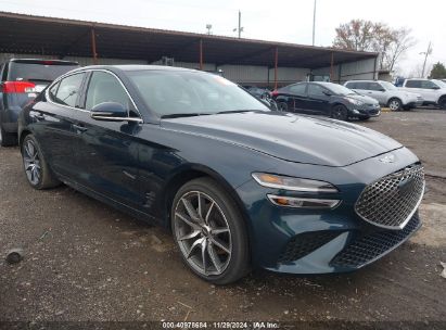 2023 GENESIS G70 2.0T AWD Blue  Gasoline KMTG34TA8PU131697 photo #1