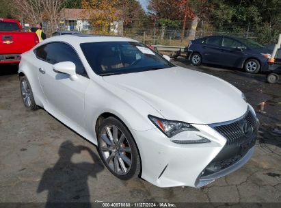 2015 LEXUS RC 350 White  Gasoline JTHSE5BC5F5003498 photo #1