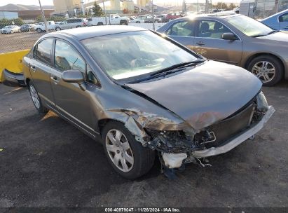 2008 HONDA CIVIC LX Silver  Gasoline 2HGFA16528H351422 photo #1