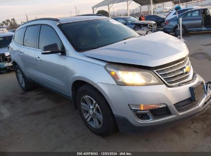 2015 CHEVROLET TRAVERSE 2LT Silver  Gasoline 1GNKRHKD5FJ240815 photo #1