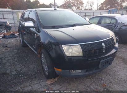 2008 LINCOLN MKX Black  Gasoline 2LMDU68C18BJ40107 photo #1