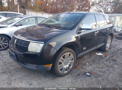 2008 LINCOLN MKX Black  Gasoline 2LMDU68C18BJ40107 photo #3