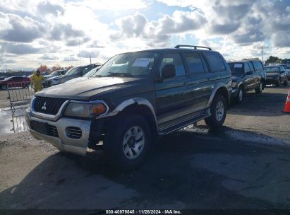 2001 MITSUBISHI MONTERO SPORT XLS Green  Gasoline JA4LS31HX1P005173 photo #3