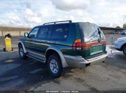 2001 MITSUBISHI MONTERO SPORT XLS Green  Gasoline JA4LS31HX1P005173 photo #4