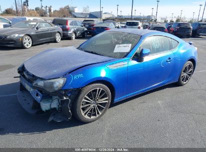 2014 SUBARU BRZ LIMITED Blue  Gasoline JF1ZCAC16E9600961 photo #3