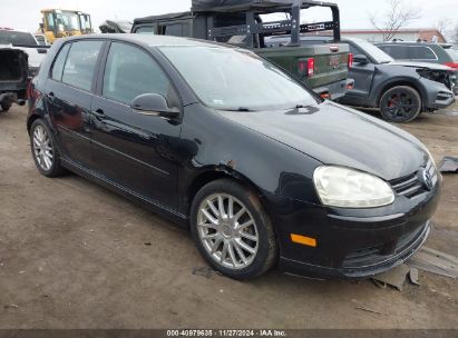 2006 VOLKSWAGEN RABBIT 4-DOOR Black  Gasoline WVWDR71K36W159231 photo #1