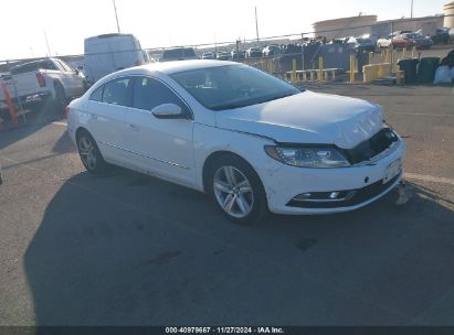 2013 VOLKSWAGEN CC 2.0T SPORT White  Gasoline WVWBN7ANXDE549811 photo #1