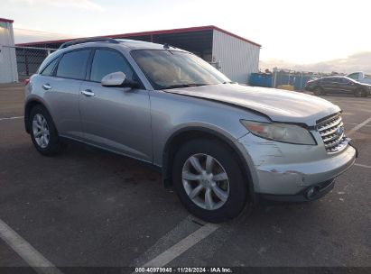 2005 INFINITI FX35 Silver  Gasoline JNRAS08W65X220930 photo #1