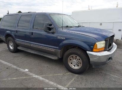 2002 FORD EXCURSION XLT Blue  Gasoline 1FMNU40SX2EB97425 photo #1