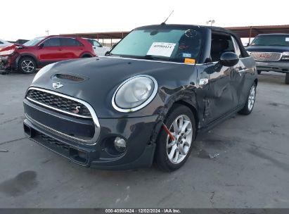 2018 MINI CONVERTIBLE COOPER S Black  Gasoline WMWWG9C54J3C82712 photo #3