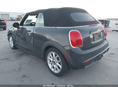 2018 MINI CONVERTIBLE COOPER S Black  Gasoline WMWWG9C54J3C82712 photo #4