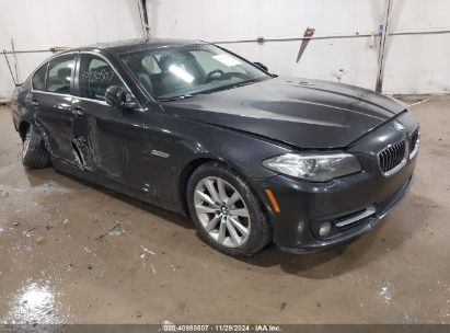 2016 BMW 535I XDRIVE Black  Gasoline WBA5B3C57GG258412 photo #1