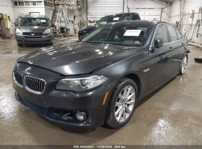 2016 BMW 535I XDRIVE Black  Gasoline WBA5B3C57GG258412 photo #3