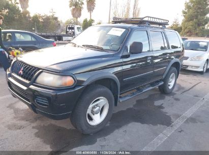 2000 MITSUBISHI MONTERO SPORT LS/XLS Black  Gasoline JA4LS31H2YP817030 photo #3