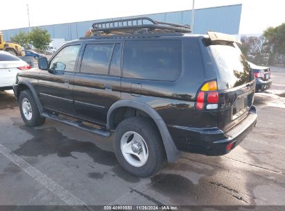 2000 MITSUBISHI MONTERO SPORT LS/XLS Black  Gasoline JA4LS31H2YP817030 photo #4