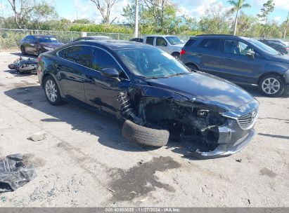 2016 MAZDA MAZDA6 I SPORT Blue  Gasoline JM1GJ1U58G1463497 photo #1