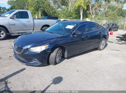 2016 MAZDA MAZDA6 I SPORT Blue  Gasoline JM1GJ1U58G1463497 photo #3