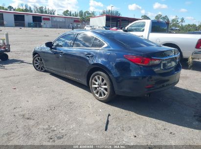 2016 MAZDA MAZDA6 I SPORT Blue  Gasoline JM1GJ1U58G1463497 photo #4