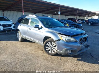 2015 SUBARU OUTBACK 2.5I PREMIUM Gray  Gasoline 4S4BSADC2F3339861 photo #1