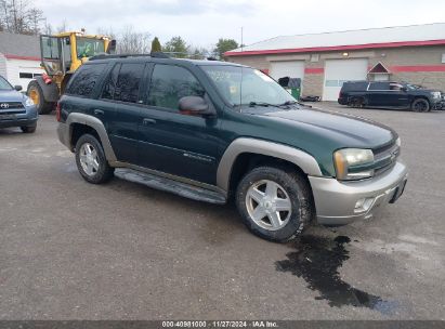 2003 CHEVROLET TRAILBLAZER LTZ Green  Gasoline 1GNDT13S432272773 photo #1