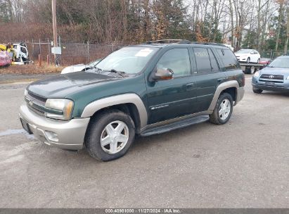 2003 CHEVROLET TRAILBLAZER LTZ Green  Gasoline 1GNDT13S432272773 photo #3