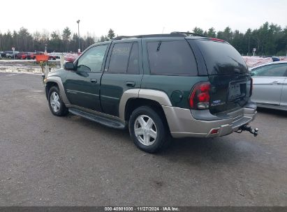 2003 CHEVROLET TRAILBLAZER LTZ Green  Gasoline 1GNDT13S432272773 photo #4